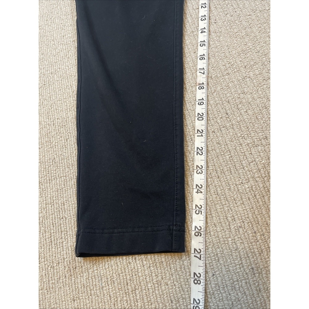 Abercrombie & Fitch Mens Small Sweatpants Tapered Athletic Zip Pockets Black - Picture 4 of 7
